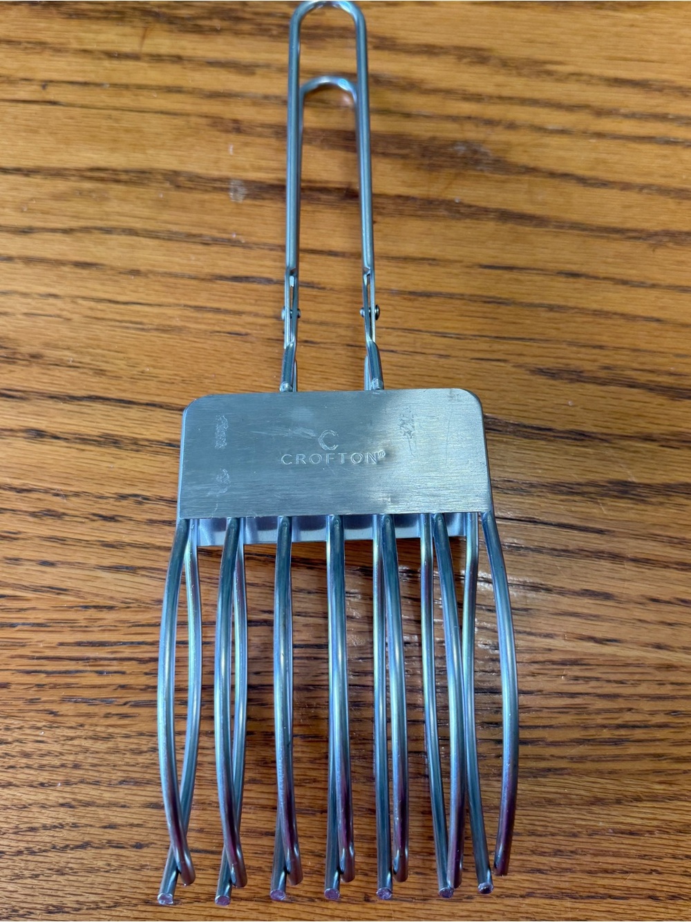 Crofton CWC Stainless Steel Roast Cutting Tongs Meat Slicer